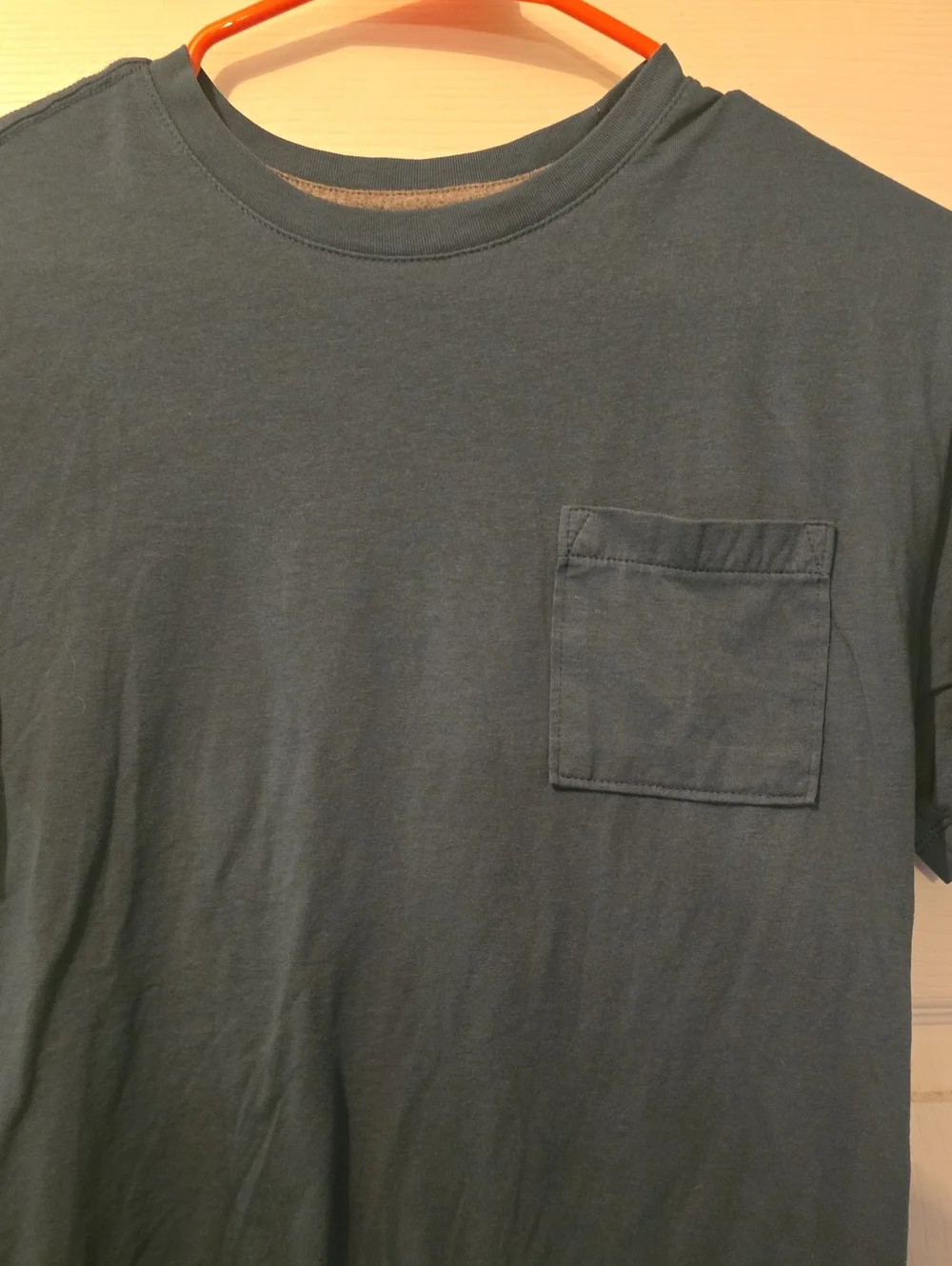 Boys  Crew Neck Pocket T-Shirt - Blue
